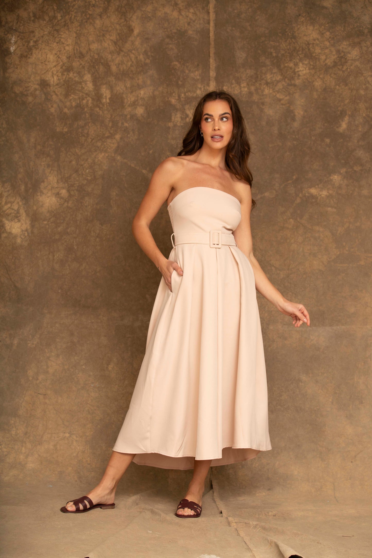 Vestido Brillo lunar
